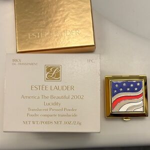 Estee Lauder Lucidity Translucent Pressed Powder - Gold, Blue, Red, Silver